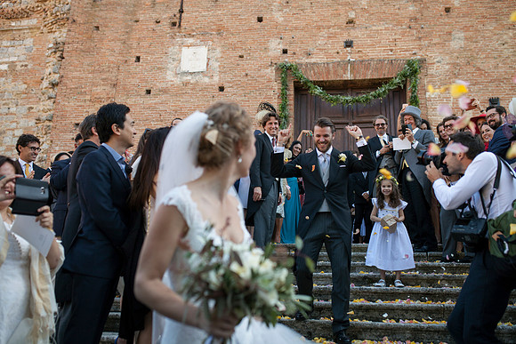 Caroline & Luciano Tattoni wedding