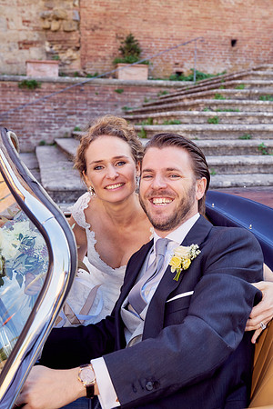 Caroline & Luciano Tattoni wedding