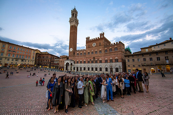 Caroline & Luciano Tattoni wedding