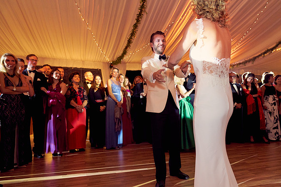 Caroline & Luciano Tattoni wedding