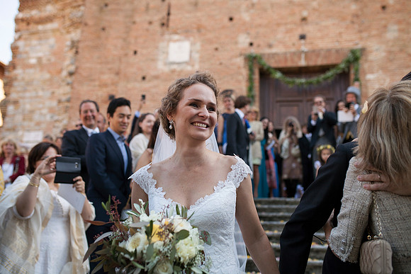 Caroline & Luciano Tattoni wedding