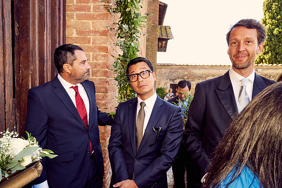 Caroline & Luciano Tattoni wedding