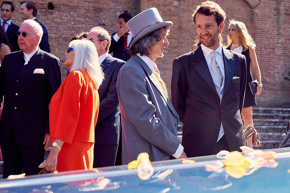 Caroline & Luciano Tattoni wedding