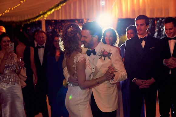 Caroline & Luciano Tattoni wedding