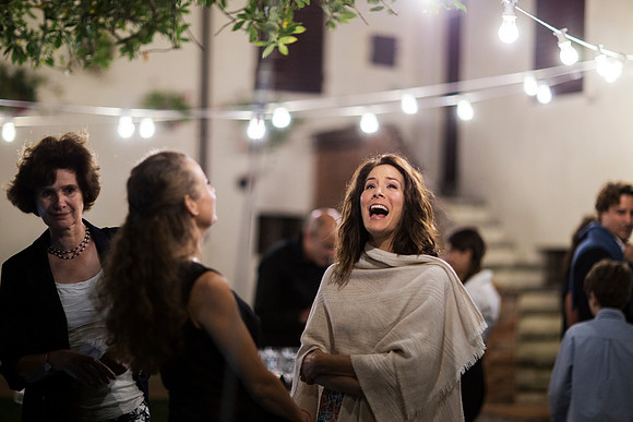 Caroline & Luciano Tattoni wedding