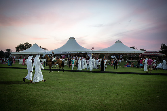Polo Match at Ghantoot Polo Club - St. Regis vs ADCB for the Pink Polo Day charity