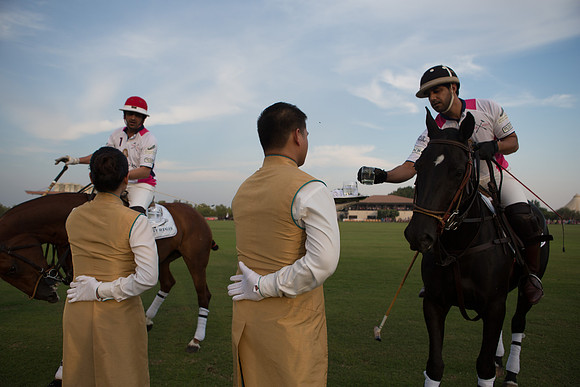 Polo Match at Ghantoot Polo Club - St. Regis vs ADCB for the Pink Polo Day charity