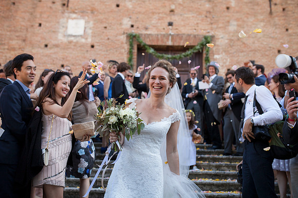 Caroline & Luciano Tattoni wedding
