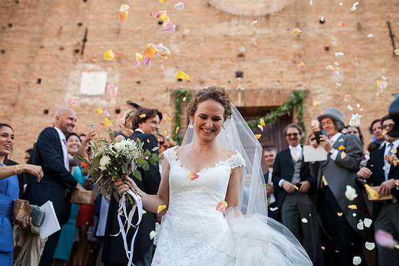 Caroline & Luciano Tattoni wedding
