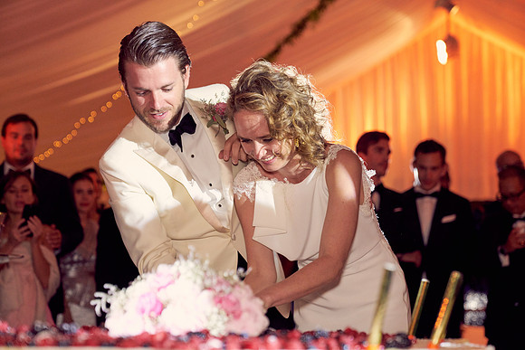 Caroline & Luciano Tattoni wedding