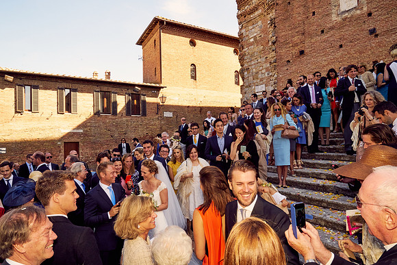 Caroline & Luciano Tattoni wedding