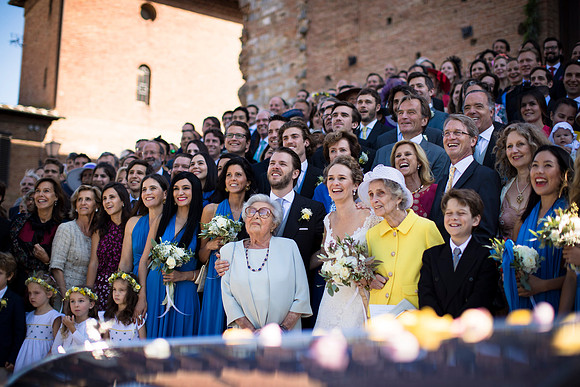 Caroline & Luciano Tattoni wedding