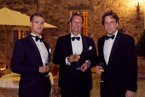 Caroline & Luciano Tattoni wedding