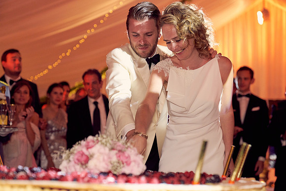 Caroline & Luciano Tattoni wedding
