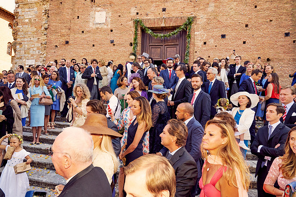 Caroline & Luciano Tattoni wedding
