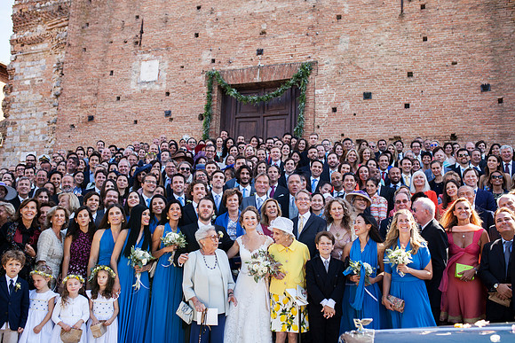 Caroline & Luciano Tattoni wedding