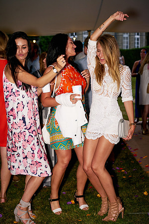Guests at The Hedsor House Summer Party, Hedsor House, Taplow, B