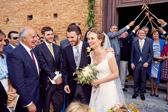 Caroline & Luciano Tattoni wedding