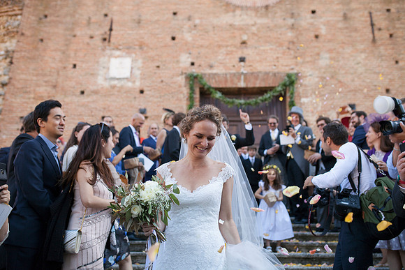 Caroline & Luciano Tattoni wedding