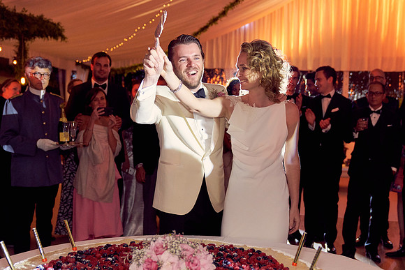 Caroline & Luciano Tattoni wedding