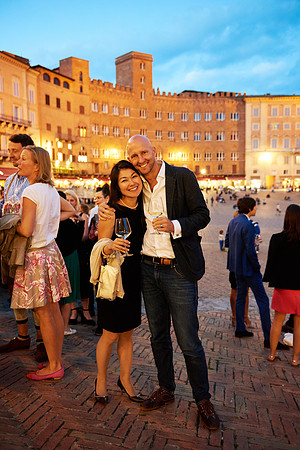 Caroline & Luciano Tattoni wedding