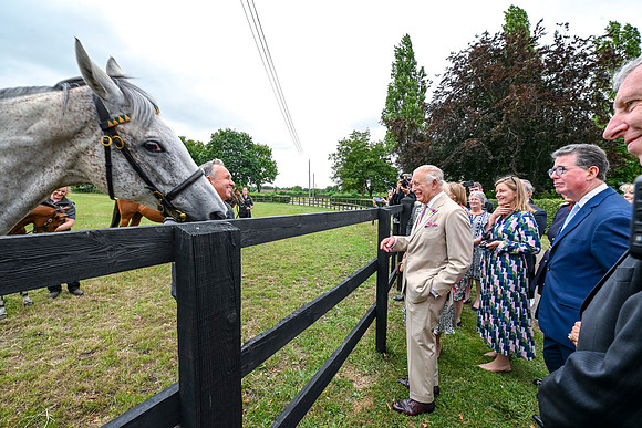 CI King Charles and Queen Camilla at the National Stud 057