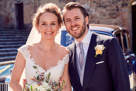 Caroline & Luciano Tattoni wedding