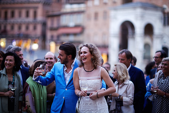 Caroline & Luciano Tattoni wedding