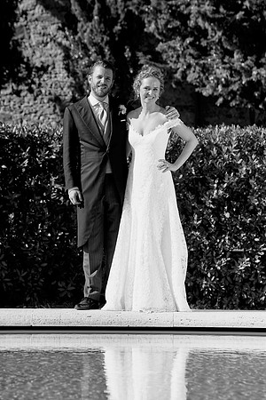 Caroline & Luciano Tattoni wedding