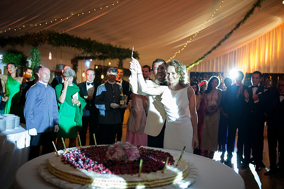 Caroline & Luciano Tattoni wedding