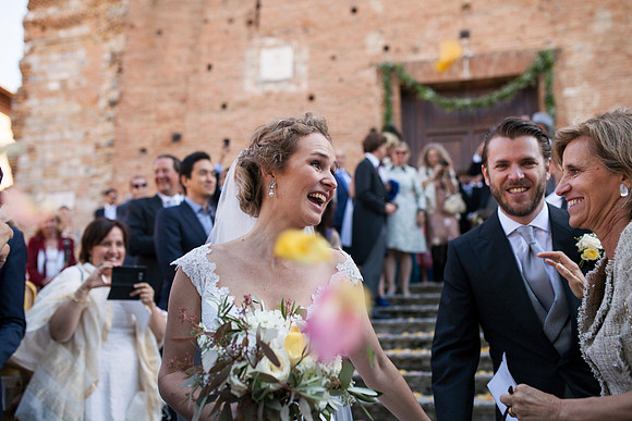 Caroline & Luciano Tattoni wedding