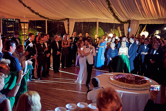 Caroline & Luciano Tattoni wedding