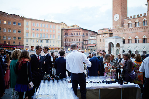 Caroline & Luciano Tattoni wedding