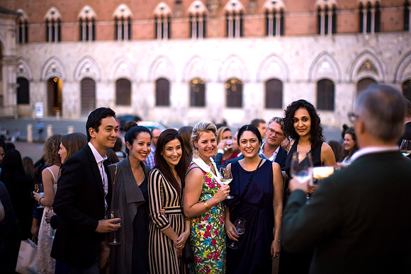 Caroline & Luciano Tattoni wedding