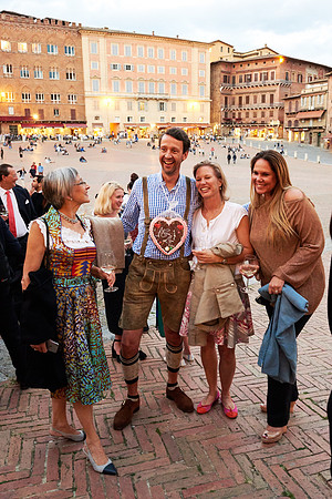 Caroline & Luciano Tattoni wedding