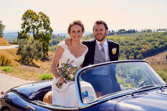 Caroline & Luciano Tattoni wedding