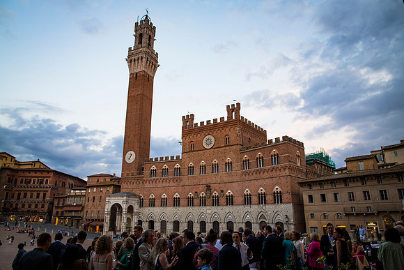Caroline & Luciano Tattoni wedding