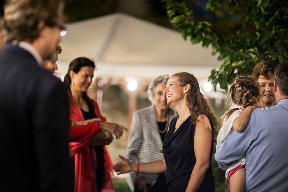 Caroline & Luciano Tattoni wedding