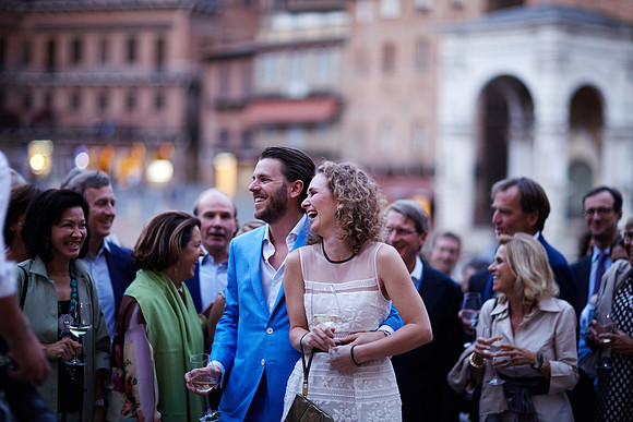 Caroline & Luciano Tattoni wedding