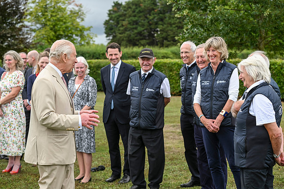 CI King Charles and Queen Camilla at the National Stud 027