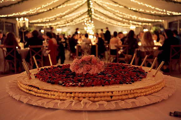 Caroline & Luciano Tattoni wedding