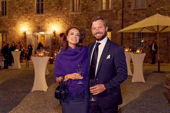 Caroline & Luciano Tattoni wedding