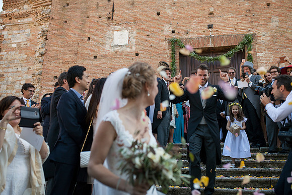 Caroline & Luciano Tattoni wedding