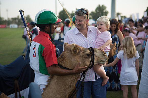Polo Match at Ghantoot Polo Club - St. Regis vs ADCB for the Pink Polo Day charity
