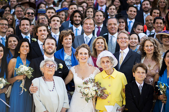 Caroline & Luciano Tattoni wedding