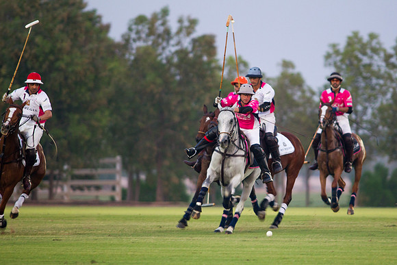 Polo Match at Ghantoot Polo Club - St. Regis vs ADCB for the Pink Polo Day charity