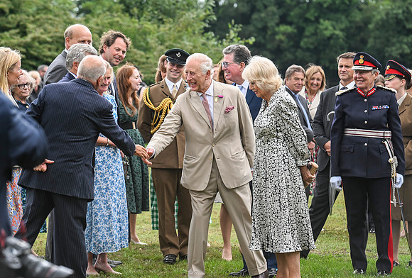 CI King Charles and Queen Camilla at the National Stud 073