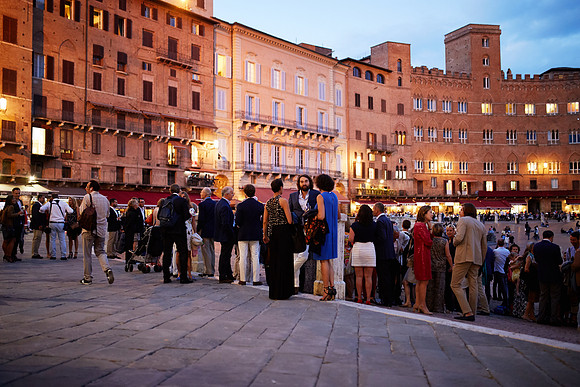 Caroline & Luciano Tattoni wedding