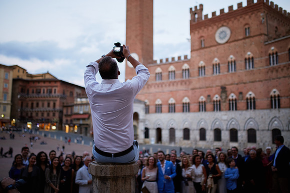 Caroline & Luciano Tattoni wedding