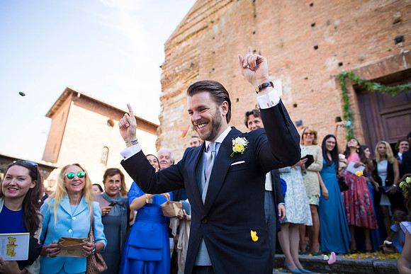 Caroline & Luciano Tattoni wedding